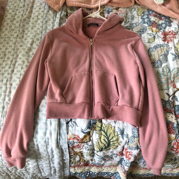 Brandy Melville Sweaters - Brandy pink hoodie